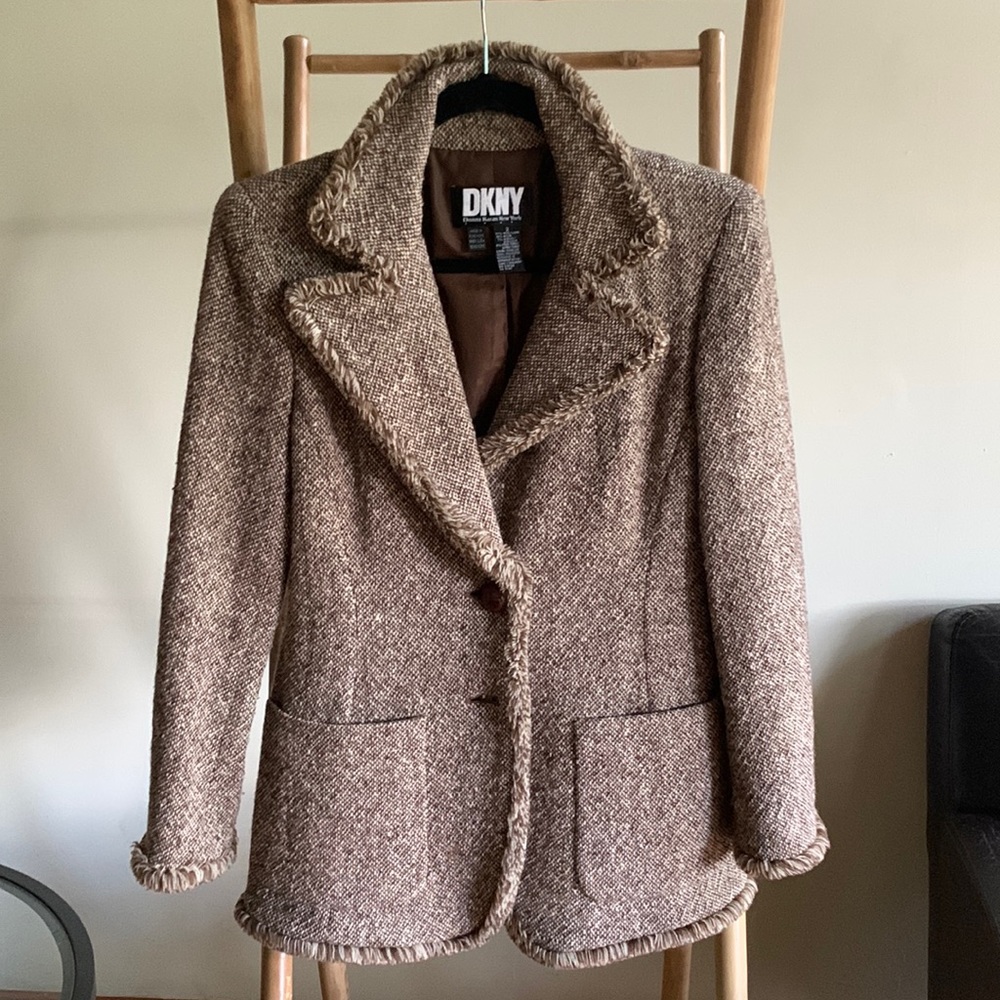 Vintage DKNY wool blazer